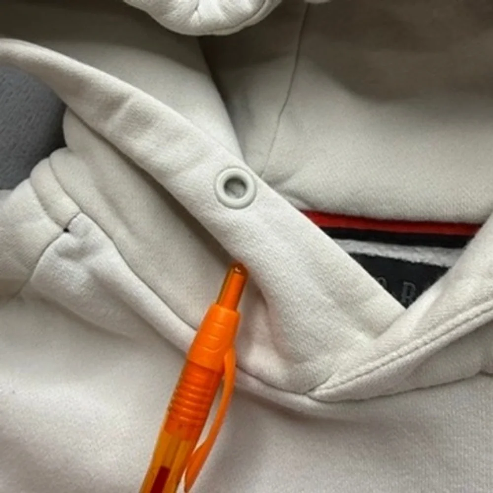Jordan Jumpman Air Pullover Hoodie Regular Fit L Beige Embroidered Logo Athletic